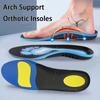 1Pair Arch Support Orthopedic Insoles for Men Women Sports Shoes Shock Absorption Comfort Cushion Shoe Sole Pads Foot Care