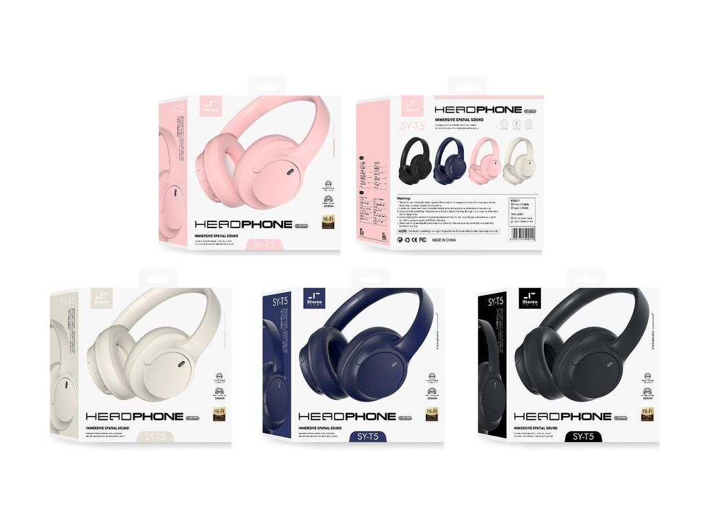 Universal Over-Ear Noise-Cancelling Wireless Bluetooth Headphones