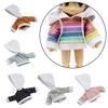 11,1/12 Doll Clothing Accessories Long Sleeve Clothes T-shirt Sweater Striped Sweatshirt Doll Coat