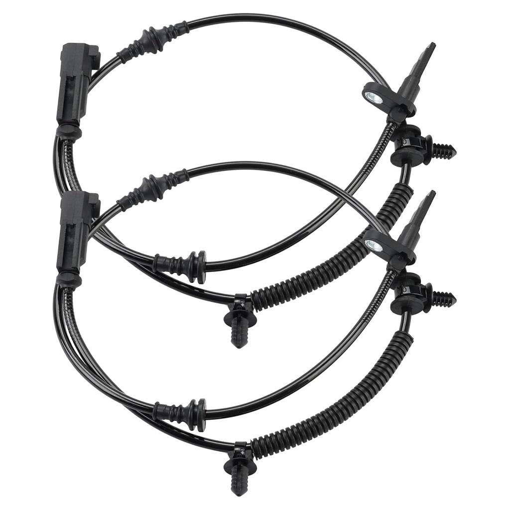 2 Pcs ABS Wheel Speed Sensors Compatible with Ford Explorer 2013 2014 2015 2016 2017 2018 2019, Rear Left and Right abs Sensors, Replacement for