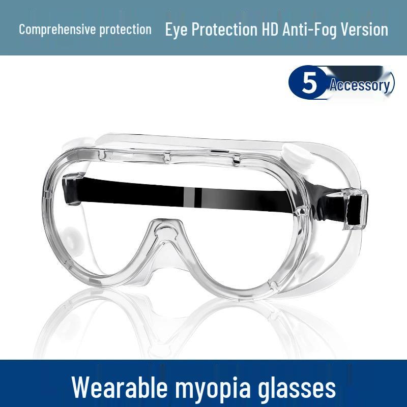 Anti-Fog, Dustproof, Windproof Sandproof Protective Goggles for Men and Women - Industrial Anti-Splash Eyewear
