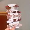 Adorable Kitty Hair Clip for Kids - Cartoon Bangs Hairpin for Girls, Babies & Festive Chinese New Year Ornaments