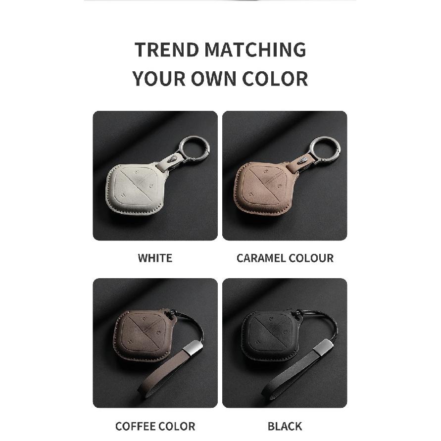 Car Key Case Cover Shell for SGMW Wuling BINGO Airev 2023 Baojun Kiwi EV Keychain Remote Cover Shell Fob Accessories