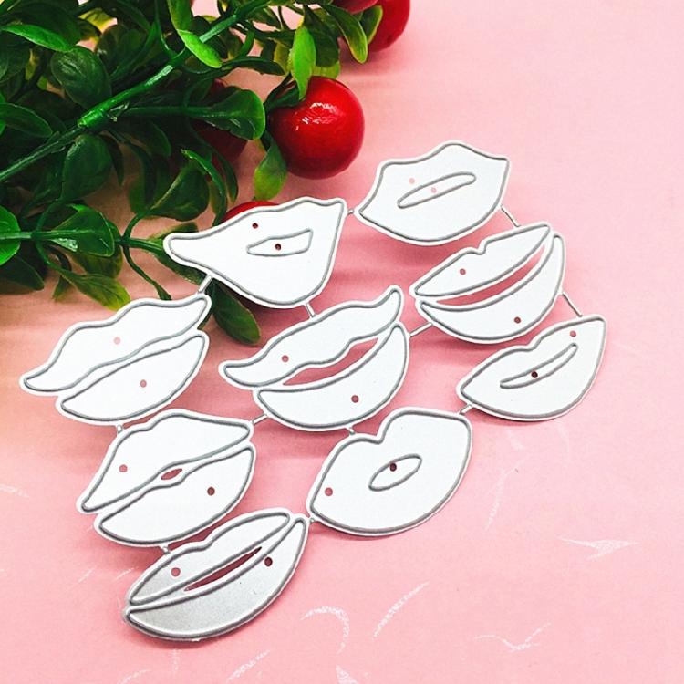 Lips Metal Cutting Dies DIY Stamps Crafts Embossing Scrapbooking Decoration