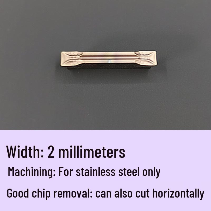 CNC Nut- und Abstechklingen: Edelstahl mggn/mgmn300/400 Einsätze