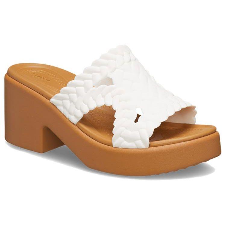 Crocs Comfortable Lightweight EVA Slide Sandals Women Footwear White 209979-0WV