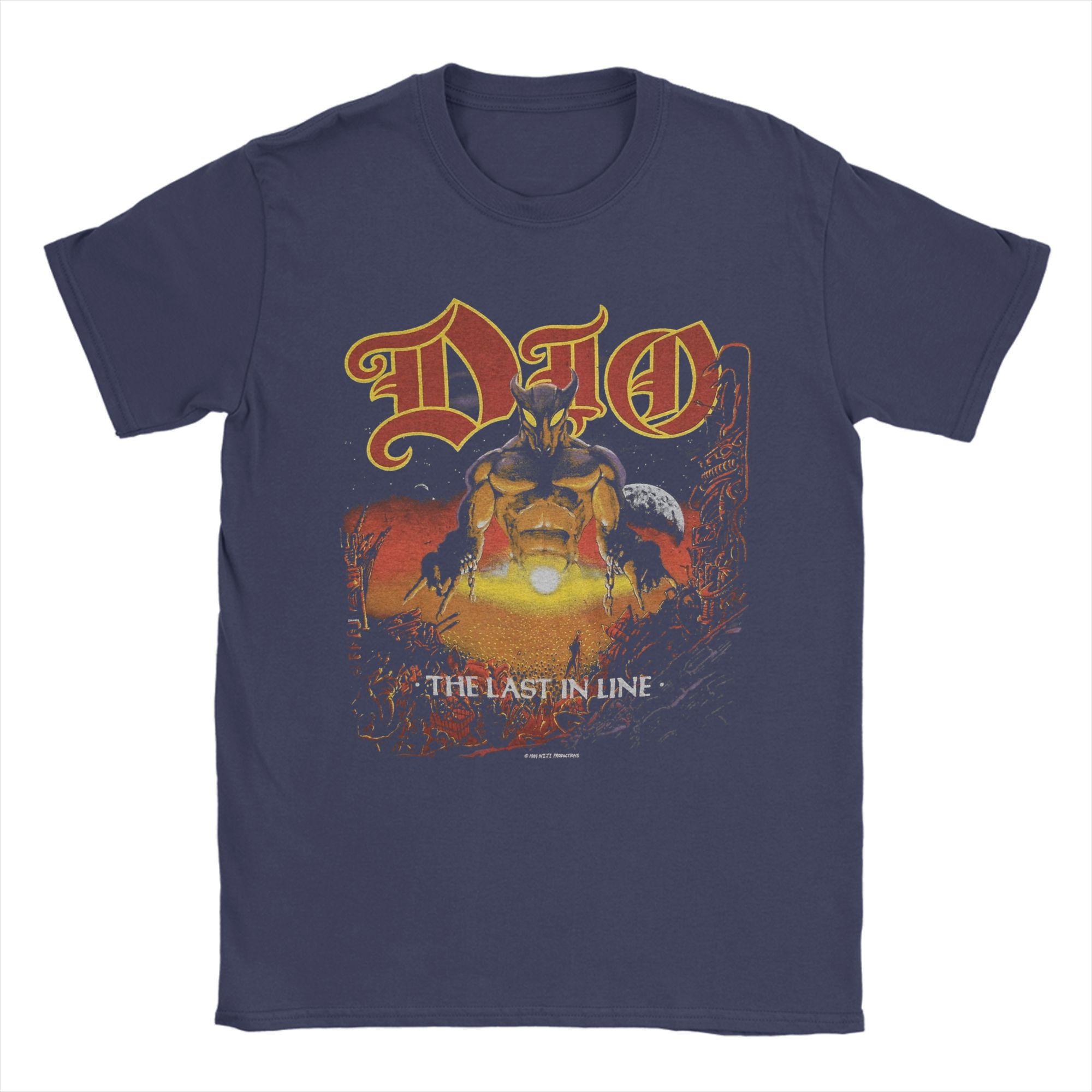 

Dio T Shirt for Men 100% Cotton Humorous T-Shirts Crew Neck Tees Short Sleeve Clothes New Arrival 3XL