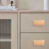 Multipurpose Cabinet Handle Easy Stick Concealed Designs Sturdy Aluminum Alloy Materials for Various Furniture Types