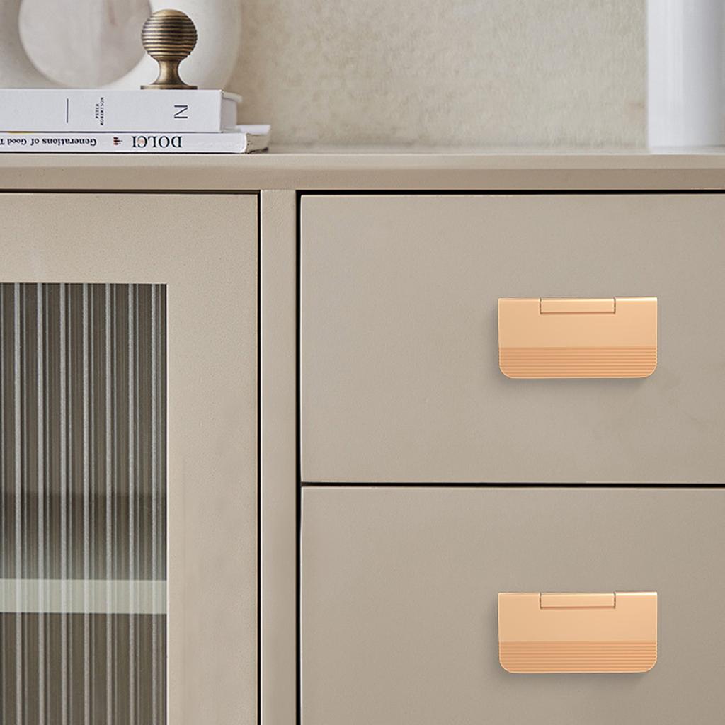 Multipurpose Cabinet Handle Easy Stick Concealed Designs Sturdy Aluminum Alloy Materials for Various Furniture Types