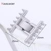 18K Gold Plated Brass Square Connector Clasps Pearl Clasps Fastener For Bracelet Necklace Making Accessories Jewelry Materials