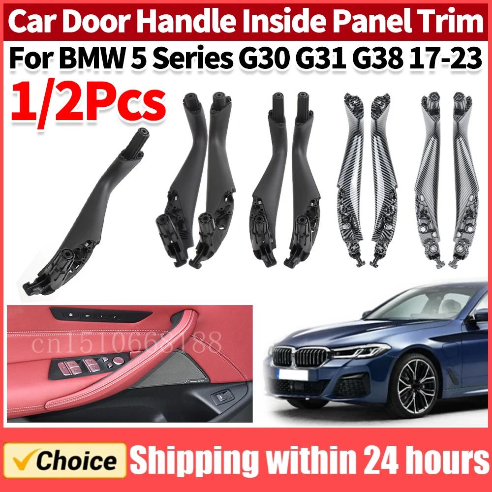 Car Door Handle Inside Panel Trim 51417438523 Car Interior Door Handle Car Door Pull Grab for BMW 5 Series G30 G31 G38 2017-2025