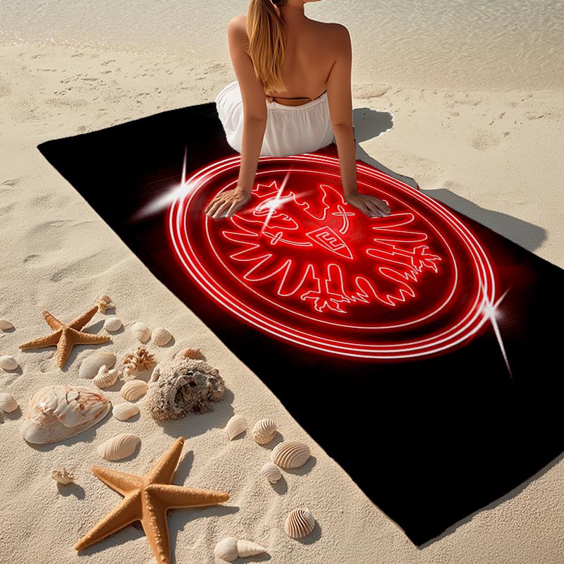 Eintracht Fashion Beach Towel: Ideal for Summer Adventures, Soft, absorbent and quick drying, suitable for swimming and bathing