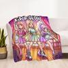 1pc K-pop Glow Blanket Comfortable Soft Lightweight Multi Purpose Blanket for Travel Camping Picnics Sofa Office Bedroom Perfect Gift for Friends