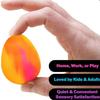 (soft Sunrise) NeeDoh Dippin Dazzler Egg Squishy Toy Squeeze Color Changing Egg Easter Toy