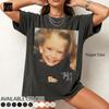 Tricou cu Grafică Față Hilary Duff – Tricou Album Fan Celebritate RZ