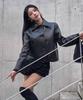 Lady Volume 9215 Leather Jacket (Black)