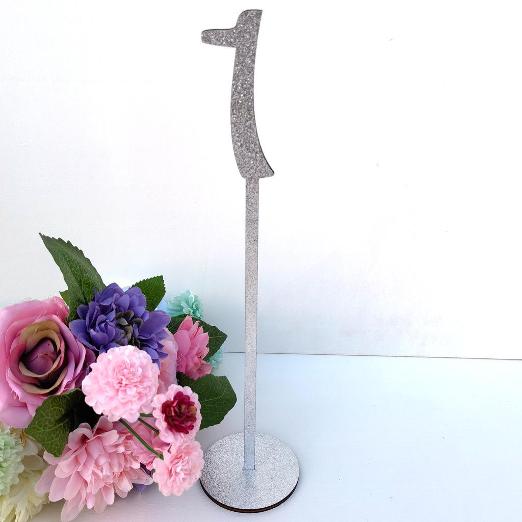 Creative Wooden Table Number Sign for Wedding and Party Decorations