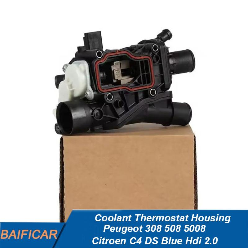 

Brand New 9804160380 9849443980 Coolant Thermostat Housing For Peugeot 308 508 5008 Citroen C4 DS Blue Hdi 2.0