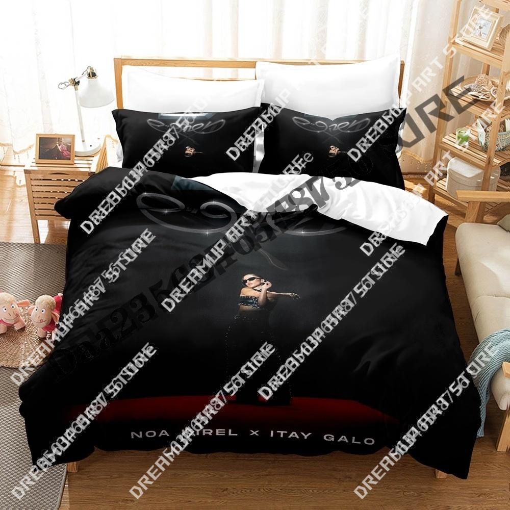 3D Print Noa Kirel Singer Bedding Set Twin Queen King Full Size Duvet Cover Pillowcase Bed boys girls Adult Home Textiles