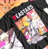 Beastars Legoshi Louis Haru Gruppo Personaggi Pannello Diviso Anime Giapponese Vintage T-Shirt Grafica Unisex Oversize Y2K Cotone