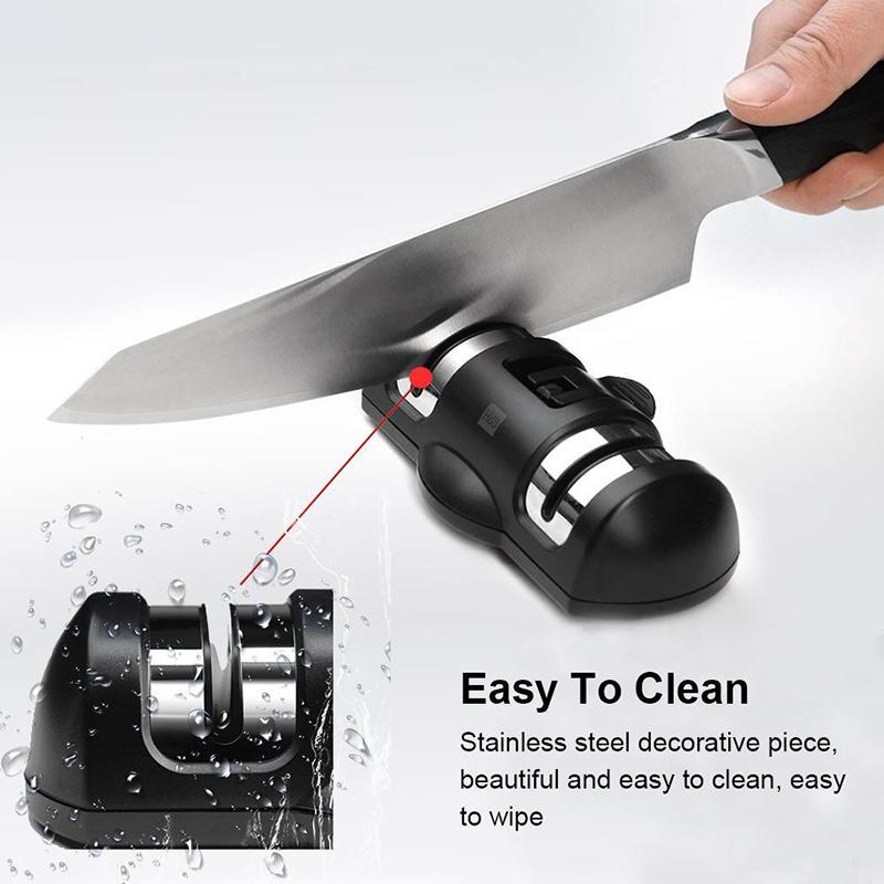 Xiaomi Youpin Huohou Sharpen Stone Brousky s dvojitým kotoučem Brousky na brusky K-nife Nástroj pro rychlé ostření Grindstone Kuchyňské nástroje