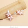 Cherry Blossom Pearl Buckle - Handmade Qipao Style Buttons for Hanfu & Tang Suit