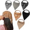 Women's Headscarf - Elastic Headband, Large-sized Triangular Head Wrap