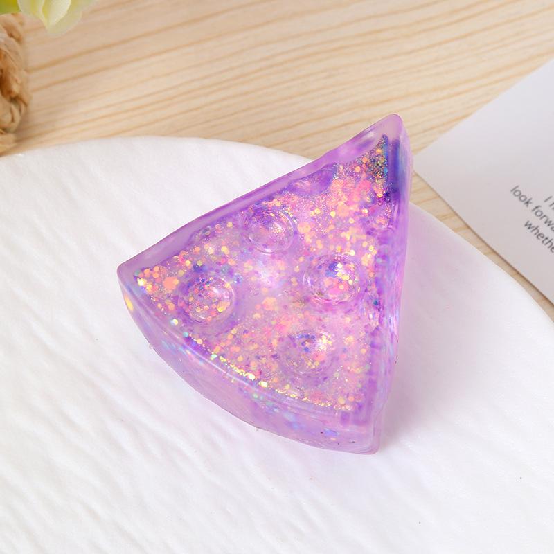 1Pcs Super Soft Mochi Cheese Squeeze Toy Cheese Square Fidgets Toys Funny Anti-Stress Sensory Toy For Adults Gifts