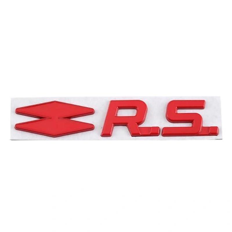 Adesivi Emblema Distintivo Logo Metallo 3D Linea GT RS Per Renault Logan Clio Megane 2 3 4 Kangoo Koleos Captur Twingo Duster