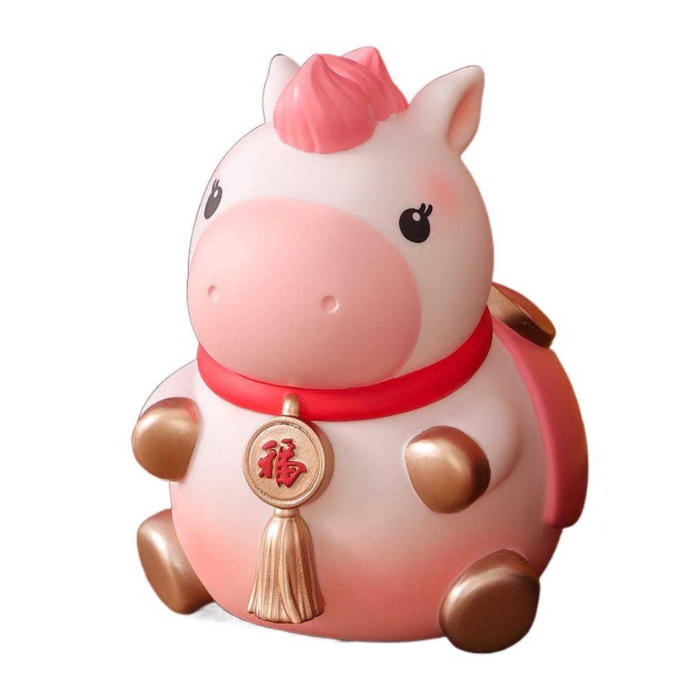 Decorative Horse Year Piggy Bank Anti Drop Horse Piggy Bank Ornament  New Year Gifts