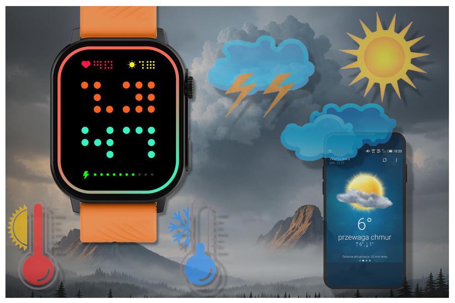 Smartwatch Unisex Gravity Gt15-2 - Bluetooth Calls, Additional Strap (Sg029B)