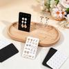 10Pcs Acrylic Earring Display Cards Portable Earring Jewelry Organizer Storage Board for Home Shop Jewelry Display