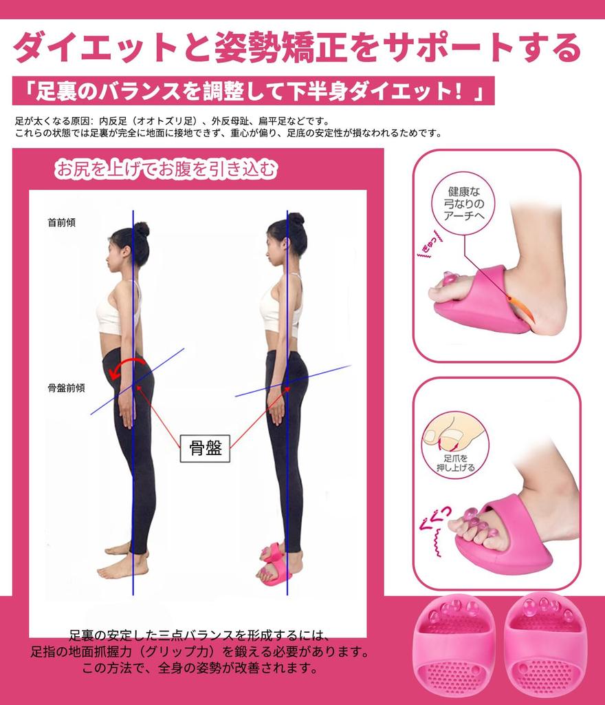 Haomaomao Diet Slippers Exercise While Achieve Beautiful Legs and a Toned Body at the Same Time with Healthy Healthy Core and Diet Sandals