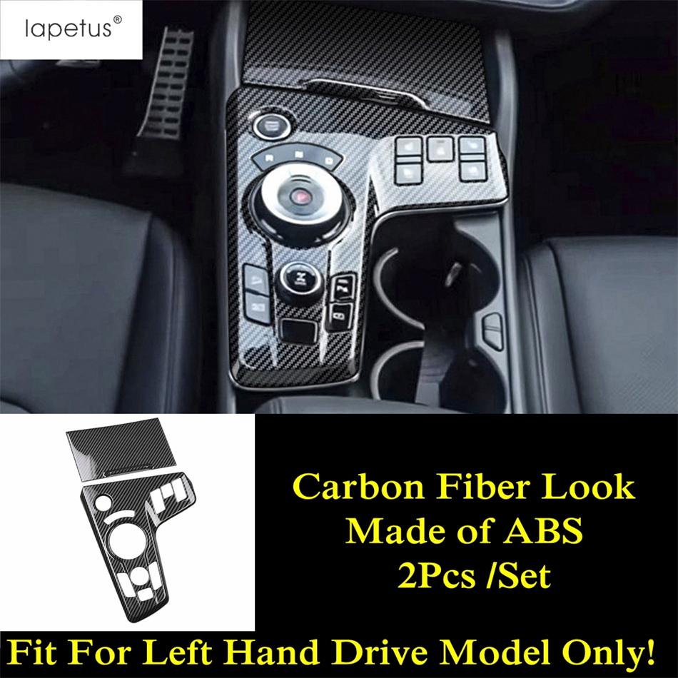 Zentrales Schaltgetriebe Panel Rahmen Dekoration Abdeckung Zierleiste für Kia Sportage NQ5 - 2025 Kohlefaser Zubehör Interieur