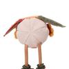 Thanksgiving Turkey Decoration Plush Stuffed Turkey Doll with Retractable Neck Stretchable Sitting Turkey for Fall Autumn Harvest Home Table Decor