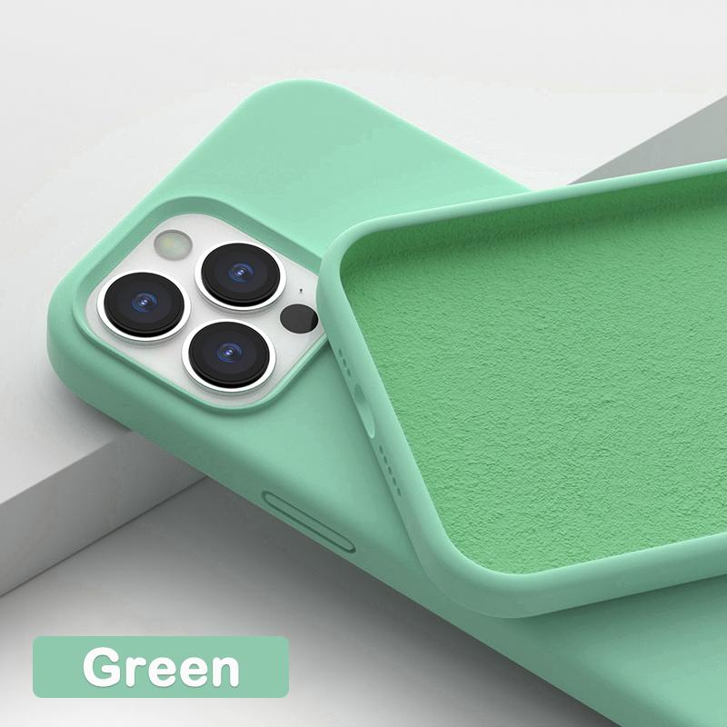 Θήκη Υγρής Σιλικόνης Για Apple iPhone 11 13 12 14 Pro Max Mini Θήκες Κινητού 7 8 Plus X XR XS Max Μαλακό Κάλυμμα Αξεσουάρ
