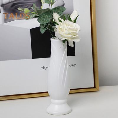 Desktop Vase Petal Shape Decorative Lightweight Eye-catching Desktop Flower Vase Crafts Decoration Household Supplies