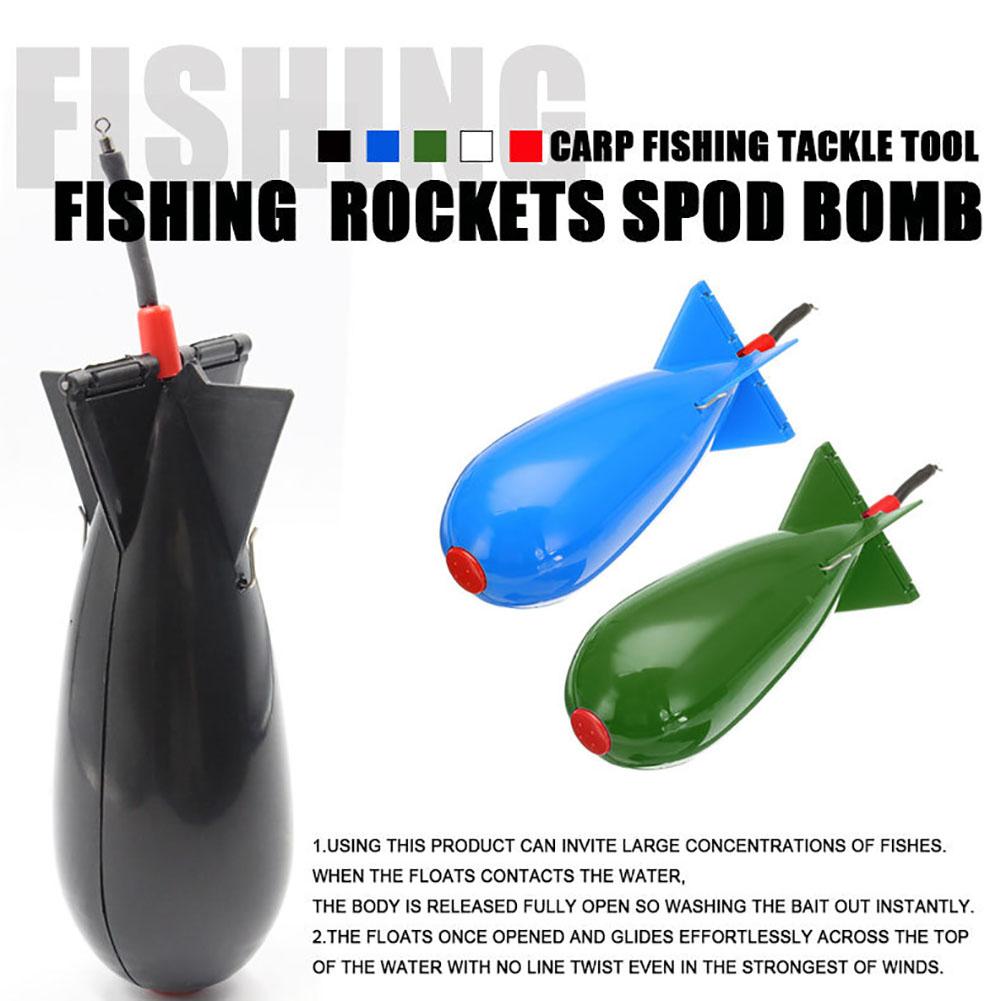 Rocket Feeder Multicolor High-capacity Float Bait Holder Fishing Gear Accessories Suitabe For Any Bait