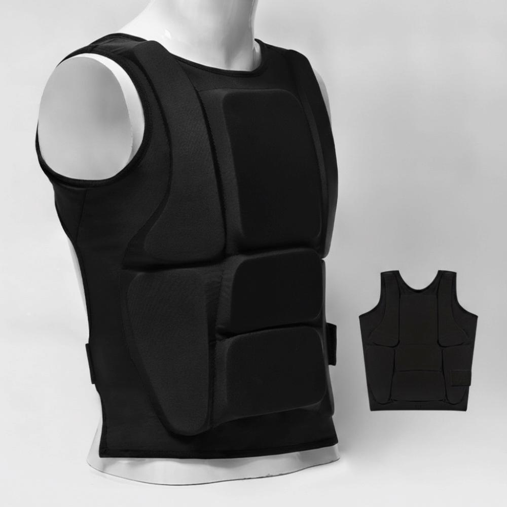 Protector de Costillas Resistente al Desgaste Protector de Impactos Protector de Pecho de Karate Sanda Lucha