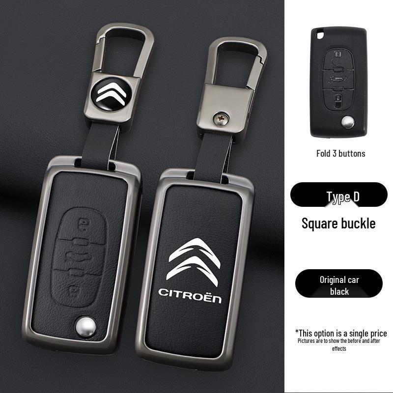 Dongfeng Citroën Schlüsselhülle für Versailles C5X, C6, Tianyi, Elysee, C3XR, Sega, C4L Modelle