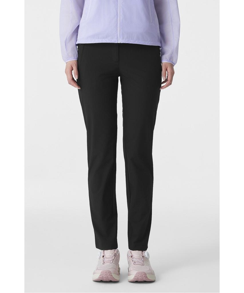Koolongseupocheu Women'S Slim Fit Standard Pants Jkpnm26252Blk