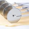 Expandable 3-Wheel Stainless Steel Pizza & Pastry Cutter