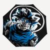 1pc Anime Super Saiyan Blue Goku Automatic Opening and Closing Umbrella - Small Umbrella Suitable for Various Occasions G006