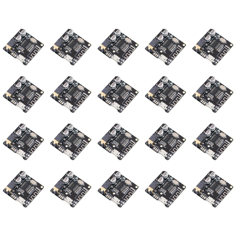 5/10Pcs Bluetooth 5.0 Audio Receiver Board DC 3.7-5V Car Stereo Music Amplifier Module Support MICRO USB Dual Channel for DIY