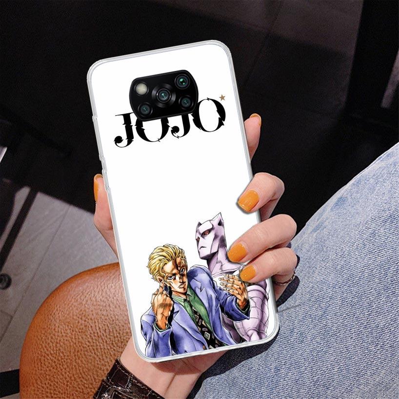 

Anime JoJo Bizarre Adventure Phone Case For Xiaomi Poco X7 X6 X5 Pro F7 Ultra Redmi 15C 15 13C 13 12C 12 10 10A 10C 9 9A 9C 9T C Redmi 9C