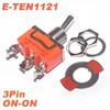 5PCS Miniature Toggle Switch On-Off On-On On-Off-On Power Rocker Switch E-TEN-1021/1121/1122/1221/1321/1322 Power Button Switch