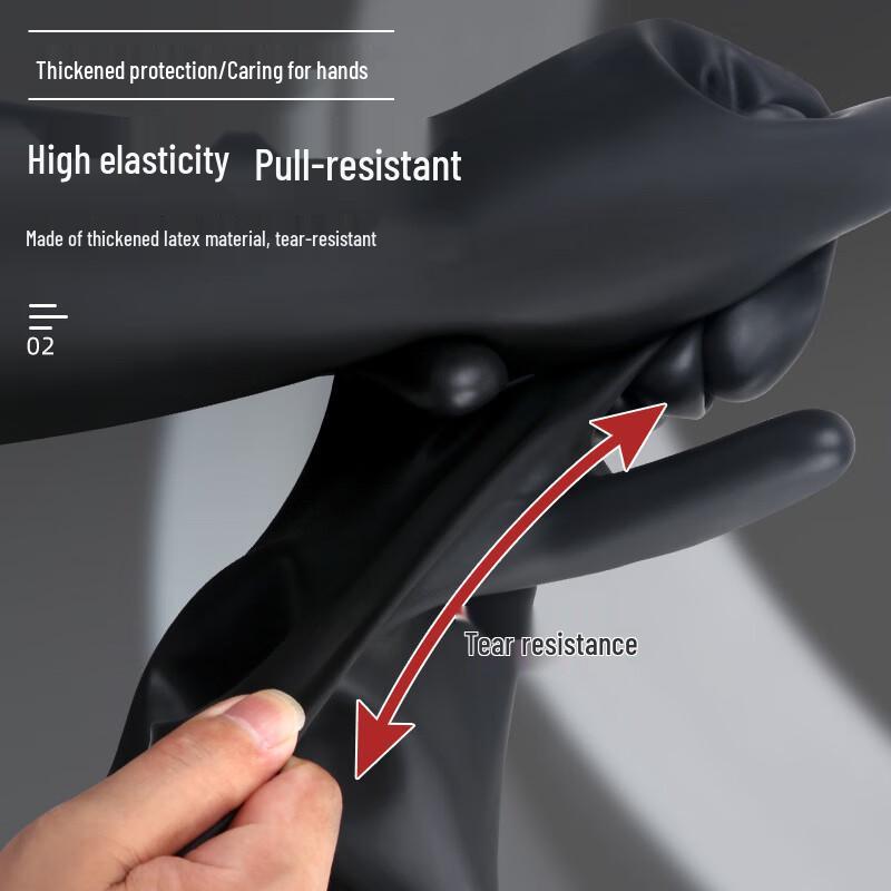Maihan Heavy-Duty Acid-Alkali Resistant Gloves