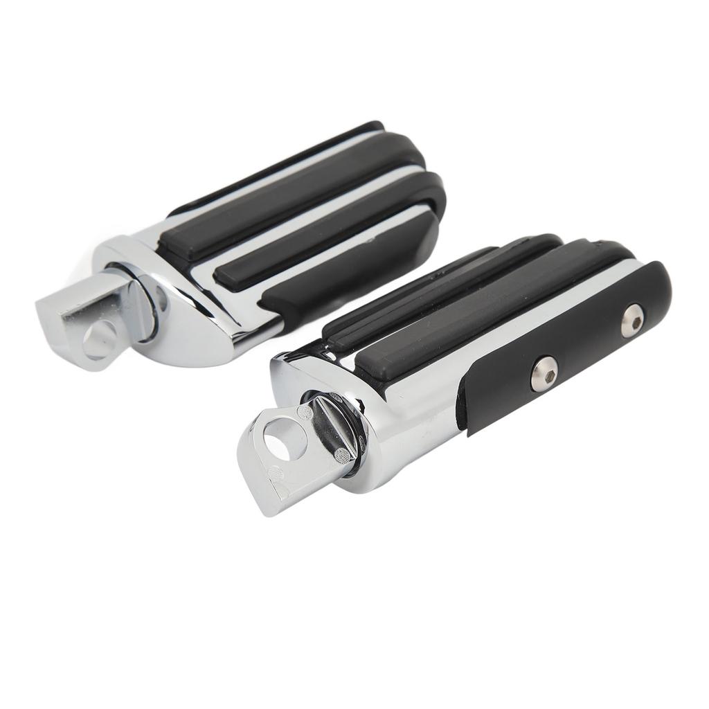 2PCS Motocyklové dálniční kolíky Levý Pravý Otočný pedál s úchytem pro těžký provoz pro cestování