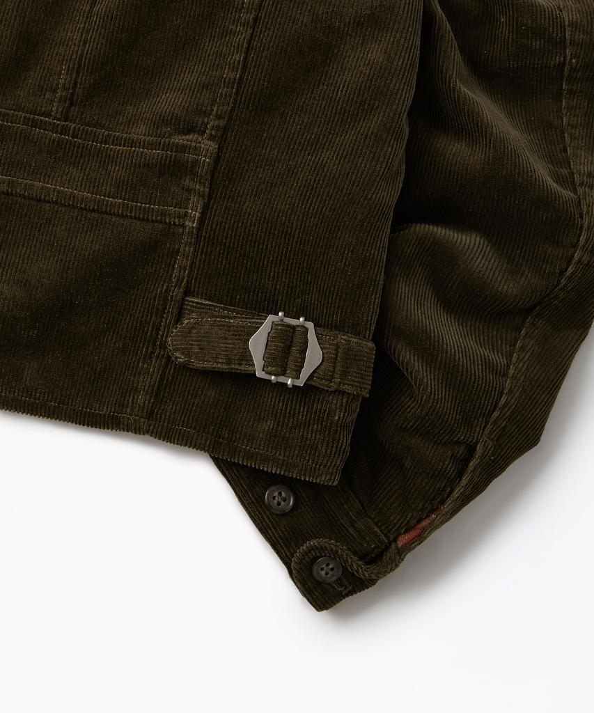 OUTSTANDING Corduroy Drizzler Jacket_Brown