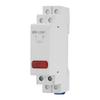 LED-signallampe for DIN-skinne 230V med plasthus for industriell strømindikasjon og driftseffektivitet